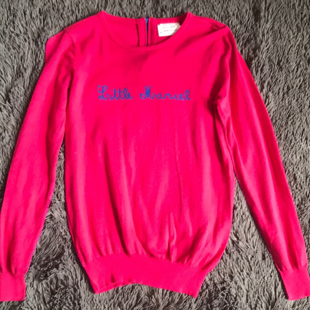 Women's Little Marcel pink sweater